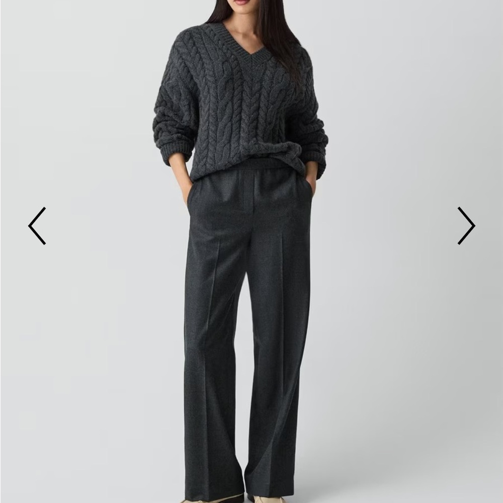 Theory Wide Leg Pants, size 12, NWT